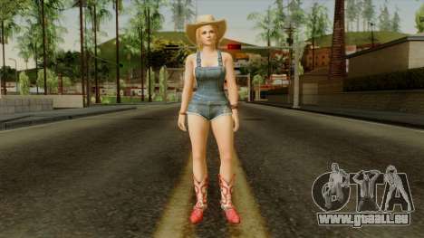 Dead Or Alive 5 Tina Overalls für GTA San Andreas