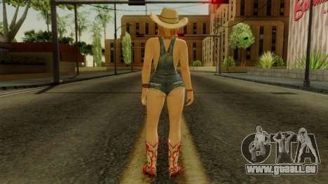 Dead Or Alive 5 Tina Overalls pour GTA San Andreas