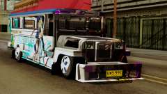 Auto Pormado - Gabshop Custom Jeepney pour GTA San Andreas