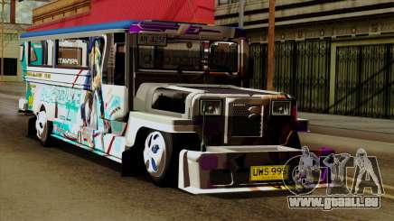 Auto Pormado - Gabshop Custom Jeepney pour GTA San Andreas