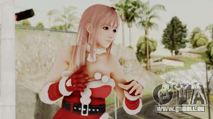 Dead Or Alive 5 LR - Honoka Christmas für GTA San Andreas