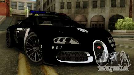 Bugatti Veyron 16.4 2013 Dubai Police pour GTA San Andreas