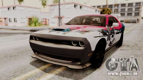 Dodge Challenger SRT Hellcat 2015 IVF pour GTA San Andreas