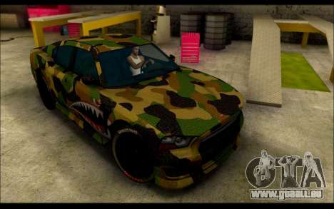 Bravado Buffalo Camo Shark Mouth pour GTA San Andreas