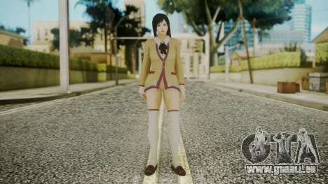 Kokoro Schoolgirl Pantiless pour GTA San Andreas