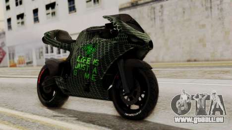 Bati Motorcycle Razer Gaming Edition pour GTA San Andreas