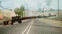 SVD Battlefield 3 pour GTA San Andreas
