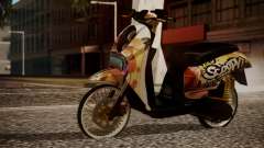 Honda Scoopy New Pink pour GTA San Andreas