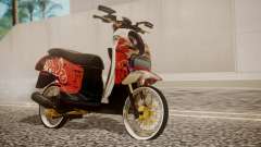 Honda Scoopy New Red pour GTA San Andreas