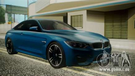 BMW M4 Coupe 2015 Brushed Aluminium für GTA San Andreas