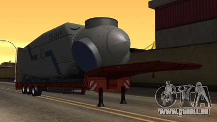 Overweight Trailer Stock pour GTA San Andreas