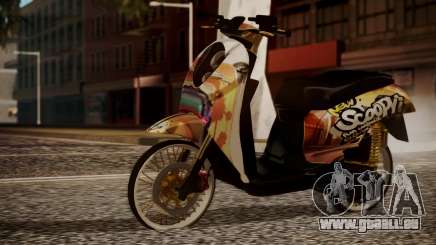 Honda Scoopy New Pink pour GTA San Andreas