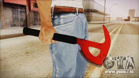 Plane Axe from The Forest für GTA San Andreas
