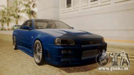 Nissan Skyline R34 FnF 4 für GTA San Andreas