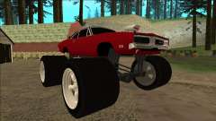 Dodge Charger 1969 Monster Edition für GTA San Andreas
