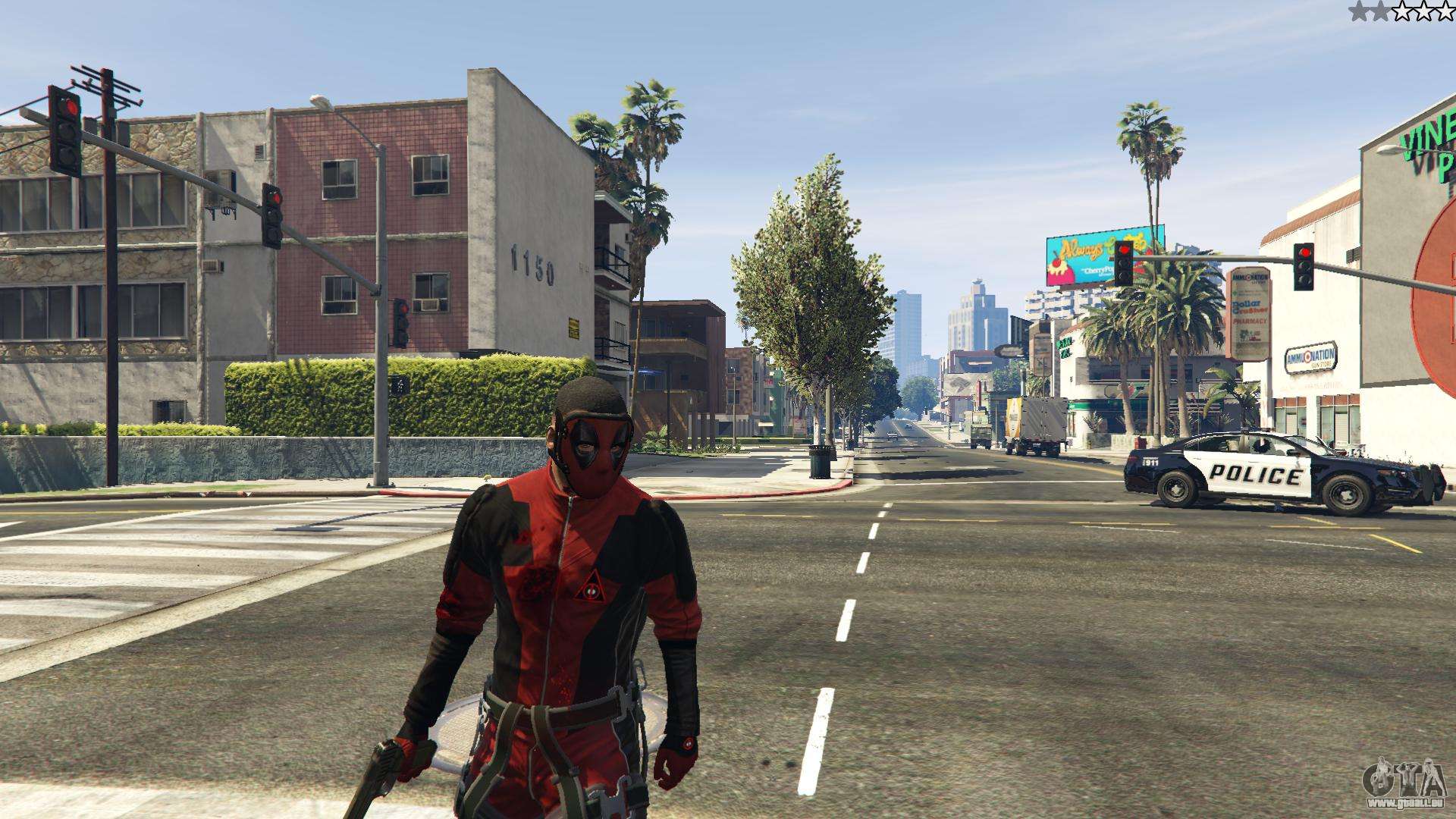 The Deadpool Mod für GTA 5