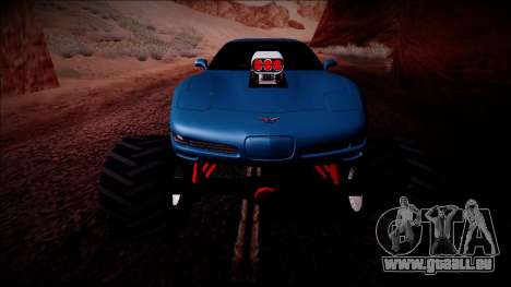 Chevrolet Corvette C5 Monster Truck für GTA San Andreas