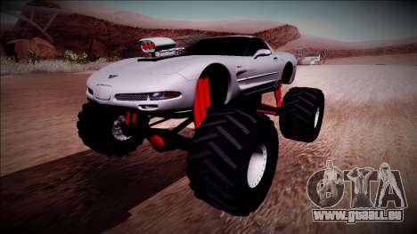 Chevrolet Corvette C5 Monster Truck für GTA San Andreas