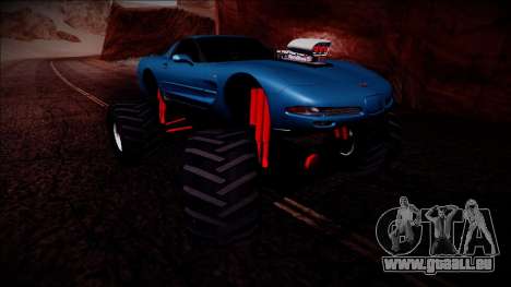 Chevrolet Corvette C5 Monster Truck für GTA San Andreas