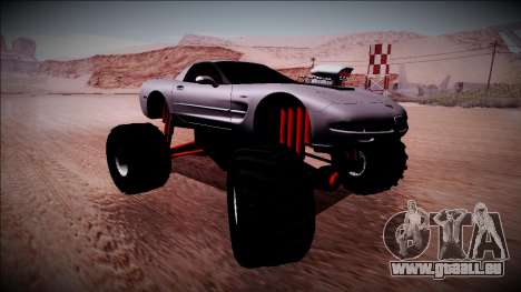 Chevrolet Corvette C5 Monster Truck für GTA San Andreas