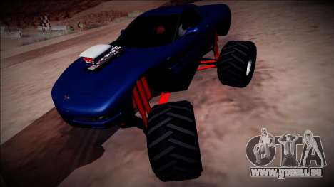 Chevrolet Corvette C5 Monster Truck für GTA San Andreas