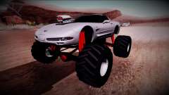 Chevrolet Corvette C5 Monster Truck pour GTA San Andreas