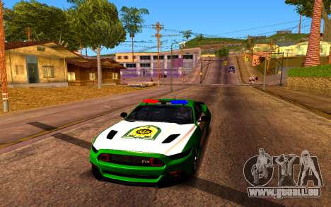 Ford Mustang Iranian Police für GTA San Andreas
