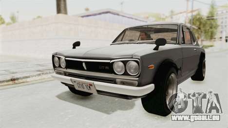 Nissan Skyline KPGC10 1971 pour GTA San Andreas