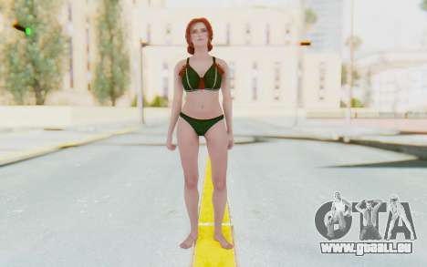 The Witcher 3 - Triss Merigold Underwear für GTA San Andreas