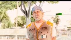 COD AW - John Malkovich Janitor pour GTA San Andreas