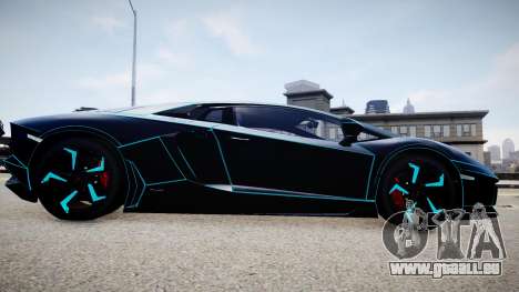 Lamborghini Aventador TRON Edition pour GTA 4