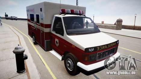 Vapid Steed Ambulance pour GTA 4