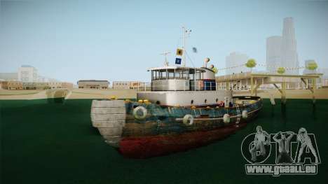 GTA 5 Buckingham Tug Boat für GTA San Andreas