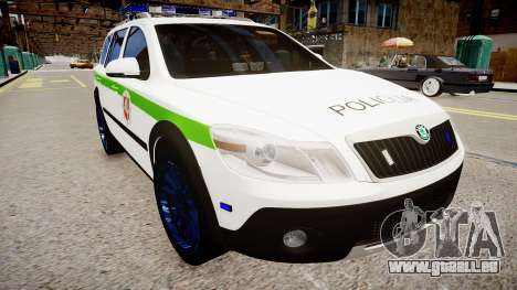 Lithuanian Police Skoda Octavia Scout für GTA 4