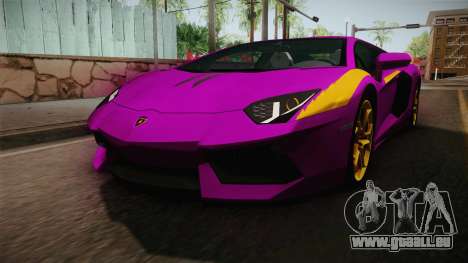 Lamborghini Aventador The Joker für GTA San Andreas