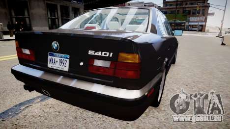 BMW 540i E34 pour GTA 4