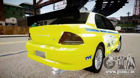 Mitsubishi Evo IX Fast and Furious 2 V1.0 pour GTA 4