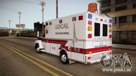 Chevrolet C4500 2008 Ambulance pour GTA San Andreas
