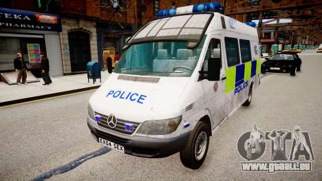 Mercedes-Benz Sprinter Police pour GTA 4