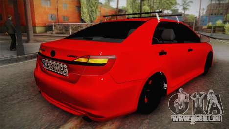 Toyota Camry 2016 pour GTA San Andreas
