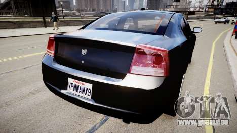 Dodge Charger Unmarked pour GTA 4
