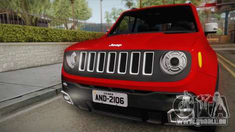 Jeep Renegade 2017 pour GTA San Andreas
