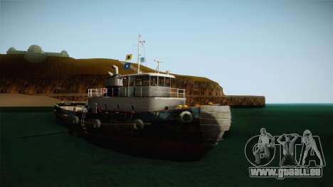 GTA 5 Buckingham Tug Boat pour GTA San Andreas