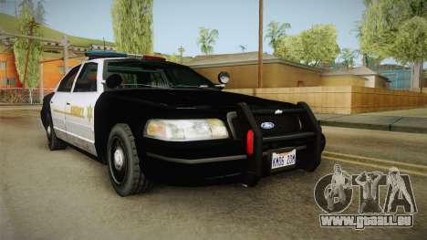 Ford Crown Victoria SHERIFF pour GTA San Andreas