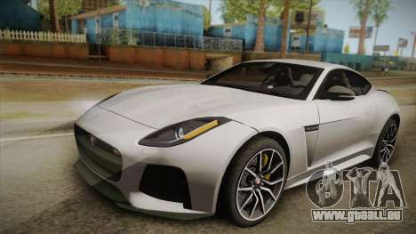 Jaguar F-Type SVR 2016 für GTA San Andreas