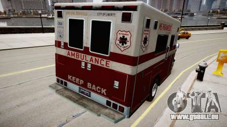 Vapid Steed Ambulance für GTA 4