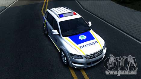 Volkswagen Touareg De La Police De L'Ukraine pour GTA San Andreas