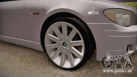 BMW E66 7-Series Limousine pour GTA San Andreas