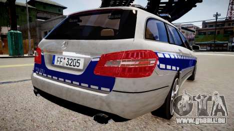 German Police Mercedes Benz E350 für GTA 4