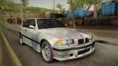BMW M3 E36 TANK pour GTA San Andreas